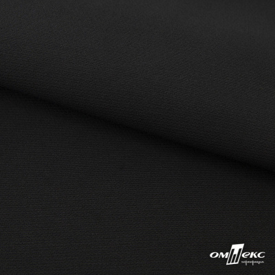 Ткань костюмная "Микела", 96%P 4%S, 255 г/м2 ш.150 см, цв-черный #1 - купить в Курске. Цена 345.40 руб.