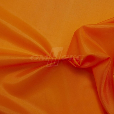 Ткань  подкладочная, Таффета 170Т цвет оранжевый 021С, шир. 150 см - купить в Курске. Цена 43.06 руб.