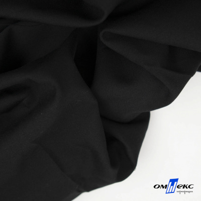 Ткань костюмная "Матте" 80% P, 16% R, 4% S, 170 г/м2, шир.150 см, цв-черный #1 - купить в Курске. Цена 372.90 руб.