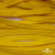 Шнур плетеный (плоский) d-12 мм, (уп.90+/-1м), 100% полиэстер, цв.269 - жёлтый - купить в Курске. Цена: 8.62 руб.