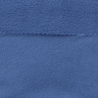 Флис DTY 19-4027, 180 г/м2, шир. 150 см, цвет джинс - купить в Курске. Цена 646.04 руб.