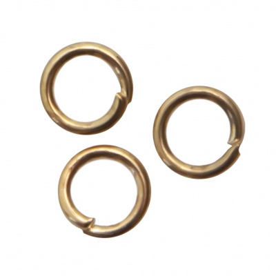 Кольцо  соединительное для бижутерии 4 мм, цв.-золото - купить в Курске. Цена: 0.41 руб.
