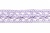 Тесьма кружевная 0621-1855, шир. 18 мм/уп. 20+/-1 м, цвет 107-фиолет - купить в Курске. Цена: 466.97 руб.