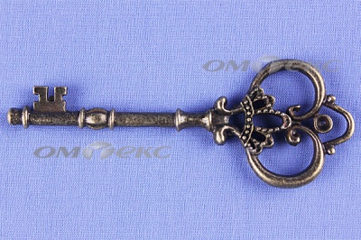 Декоративный элемент для творчества из металла "Ключ"8,5 см  - купить в Курске. Цена: 26.66 руб.