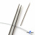 Спицы для вязания металлические d-2.5 мм круговые на тросике 53 см - купить в Курске. Цена: 53.90 руб.