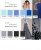 Креп стрейч Амузен 14-4122, 85 гр/м2, шир.150см, цвет голубой - купить в Курске. Цена 148.37 руб.