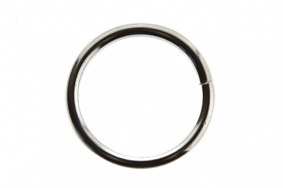 Кольцо металлическое d-3 х 32 мм, цв.-никель - купить в Курске. Цена: 3.92 руб.
