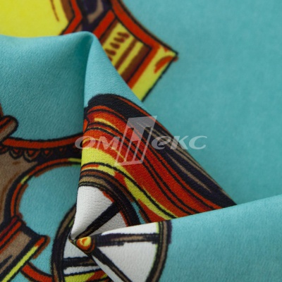 Плательная ткань "Фламенко" 16.2, 80 гр/м2, шир.150 см, принт этнический - купить в Курске. Цена 241.49 руб.
