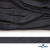 Шнур плетеный (плоский) d-12 мм, (уп.90+/-1м), 100% полиэстер, цв.273 - т.серый - купить в Курске. Цена: 8.62 руб.