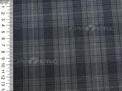 Ткань костюмная клетка 25235 2003, 185 гр/м2, шир.150см, цвет серый/сер - купить в Курске. Цена 