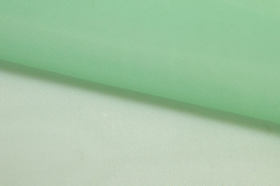 Портьерный капрон 13-6009, 47 гр/м2, шир.300см, цвет св.зелёный - купить в Курске. Цена 143.68 руб.