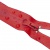 Молния водонепроницаемая PVC Т-7, 90 см, разъемная, цвет (820) красный - купить в Курске. Цена: 61.18 руб.