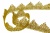 Тесьма металлизированная 8204, шир. 40 мм/уп. 13,7+/-1 м, цвет золото - купить в Курске. Цена: 420.42 руб.