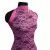 Кружевное полотно стрейч XD-WINE, 100 гр/м2, шир.150см, цвет розовый - купить в Курске. Цена 1 869.99 руб.