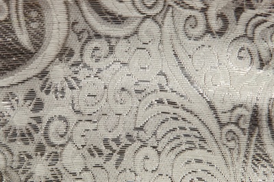 Ткань костюмная жаккард №10, 140 гр/м2, шир.150см, цвет св.серебро - купить в Курске. Цена 383.29 руб.