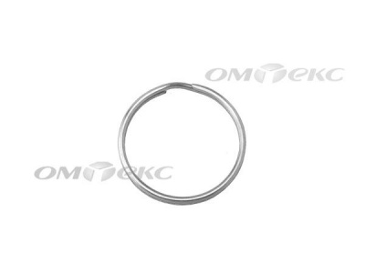 Кольцо металлическое d-20 мм, цв.-никель - купить в Курске. Цена: 3.19 руб.