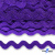 Тесьма вьюнчик 0381-0050, 5 мм/упак.33+/-1м, цвет 9530-фиолетовый - купить в Курске. Цена: 107.26 руб.