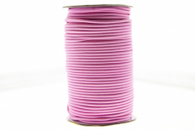 0370-1301-Шнур эластичный 3 мм, (уп.100+/-1м), цв.141- розовый - купить в Курске. Цена: 459.62 руб.