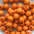 0309-Бусины деревянные "ОмТекс", 16 мм, упак.50+/-3шт, цв.003-оранжевый - купить в Курске. Цена: 62.22 руб.