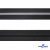 Рулонная молния с покрытием PVC спираль тип 3 (упак.270м) -черная с полосой СВО - купить в Курске. Цена: 12.74 руб.
