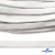 Шнур плетеный d-8 мм плоский, 70% хлопок 30% полиэстер, уп.85+/-1 м, цв.1018-белый - купить в Курске. Цена: 735 руб.