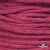 Шнур плетеный d-6 мм, 70% хлопок 30% полиэстер, уп.90+/-1 м, цв.1068-фуксия - купить в Курске. Цена: 588 руб.
