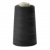 Нитки швейные 100% полиэстер 40/2, (3200 ярд), первый сорт, черные - купить в Курске. Цена: 86.79 руб.