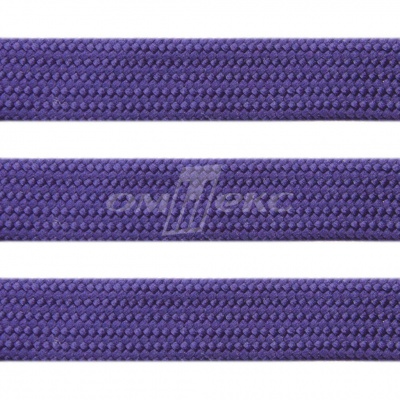 Шнур 15мм плоский (100+/-1м) №10 фиолетовый - купить в Курске. Цена: 10.21 руб.