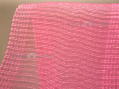 Лента капроновая "Гофре", шир. 110 мм/уп. 50 м, цвет розовый - купить в Курске. Цена: 35.60 руб.