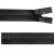 Молния водонепроницаемая PVC Т-7, 20 см, неразъемная, цвет чёрный - купить в Курске. Цена: 21.56 руб.