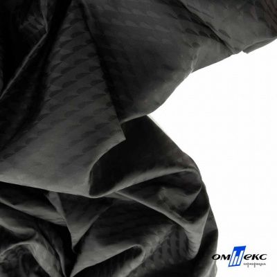 Ткань подкладочная Жаккард PV2416932, 93г/м2, 145 см,черный - купить в Курске. Цена 241.46 руб.