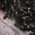 Сетка с вышивкой "Мадрид" 135 г/м2, 100% нейлон, ширина 130 см, Цвет 4/Черный - купить в Курске. Цена 980 руб.