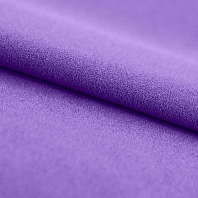 Креп стрейч Амузен 17-3323, 85 гр/м2, шир.150см, цвет фиолетовый - купить в Курске. Цена 196.05 руб.