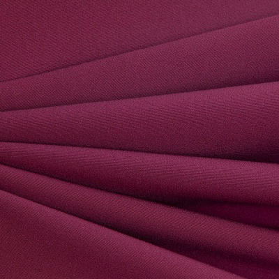 Костюмная ткань "Элис" 19-2024, 200 гр/м2, шир.150см, цвет бордо - купить в Курске. Цена 303.10 руб.