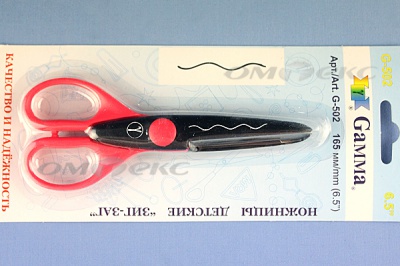 Ножницы G-502 детские 165 мм - купить в Курске. Цена: 292.21 руб.