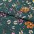 Плательная ткань "Фламенко" 6.1, 80 гр/м2, шир.150 см, принт растительный - купить в Курске. Цена 241.49 руб.