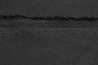 Костюмная ткань с вискозой "Флоренция", 195 гр/м2, шир.150см, цвет чёрный - купить в Курске. Цена 502.24 руб.