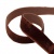 Лента бархатная нейлон, шир.12 мм, (упак. 45,7м), цв.120-шоколад - купить в Курске. Цена: 392 руб.
