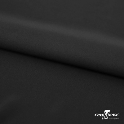 Плательная ткань "Невада", 120 гр/м2, шир.150 см, цвет чёрный - купить в Курске. Цена 254.22 руб.