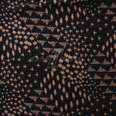 Плательная ткань "Софи" 12.1, 75 гр/м2, шир.150 см, принт этнический - купить в Курске. Цена 243.96 руб.