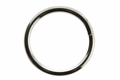 Кольцо металлическое d-38 мм, цв.-никель - купить в Курске. Цена: 4.89 руб.