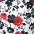 Плательная ткань "Фламенко" 22.1, 80 гр/м2, шир.150 см, принт растительный - купить в Курске. Цена 239.03 руб.
