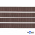 Репсовая лента 005, шир. 6 мм/уп. 50+/-1 м, цвет коричневый - купить в Курске. Цена: 88.45 руб.