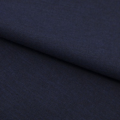 Ткань костюмная 26150 2009, 214 гр/м2, шир.150см, цвет т.синий - купить в Курске. Цена 358.58 руб.