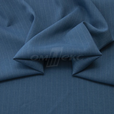 Костюмная ткань "Жаклин", 188 гр/м2, шир. 150 см, цвет серо-голубой - купить в Курске. Цена 426.49 руб.