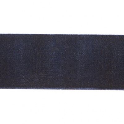 Лента бархатная нейлон, шир.25 мм, (упак. 45,7м), цв.180-т.синий - купить в Курске. Цена: 800.84 руб.