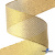 Лента металлизированная "ОмТекс", 50 мм/уп.22,8+/-0,5м, цв.- золото - купить в Курске. Цена: 149.71 руб.
