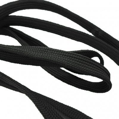 Шнурки т.5 110 см черный - купить в Курске. Цена: 23.25 руб.