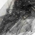 Сетка Фатин Глитер Спейс, 12 (+/-5) гр/м2, шир.150 см, 16-167/черный - купить в Курске. Цена 184.03 руб.