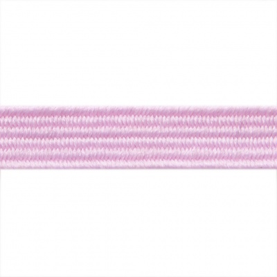 Резиновые нити с текстильным покрытием, шир. 6 мм ( упак.30 м/уп), цв.- 80-розовый - купить в Курске. Цена: 155.22 руб.